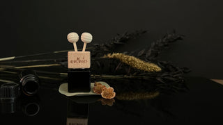 Autoparfum van de Geurzussies. Gaan gemiddeld 8 weken mee