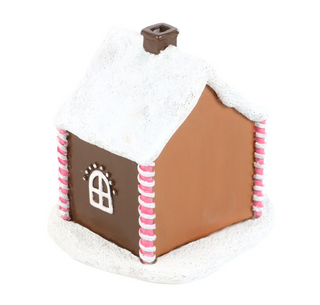 Peperkoek huisje kerst wierrook kegels