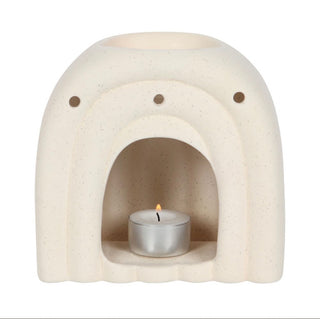 Waxbrander crème regenboog