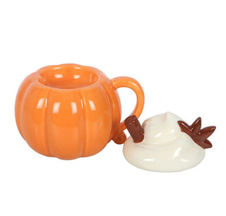 Waxbrander pumpkin latte
