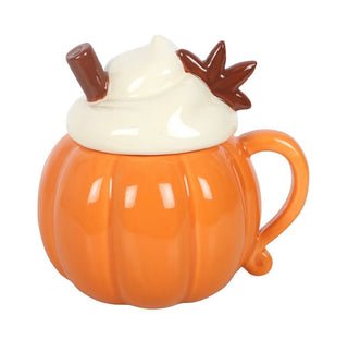 Waxbrander pumpkin latte