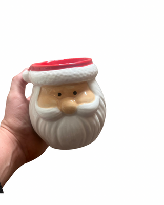 Waxbrander kerstmanhoofd